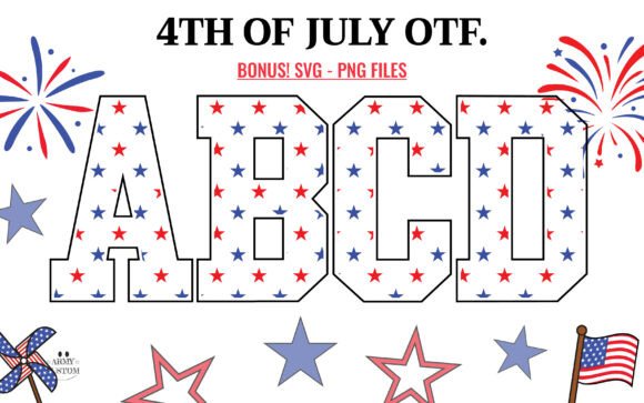 Celebrate the 4th of July with American Font