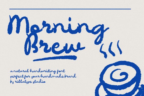 Discover the Warmth of Morning Brew Typography