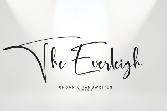 The Everleigh: A Script Font for Elegant and Creative Design
